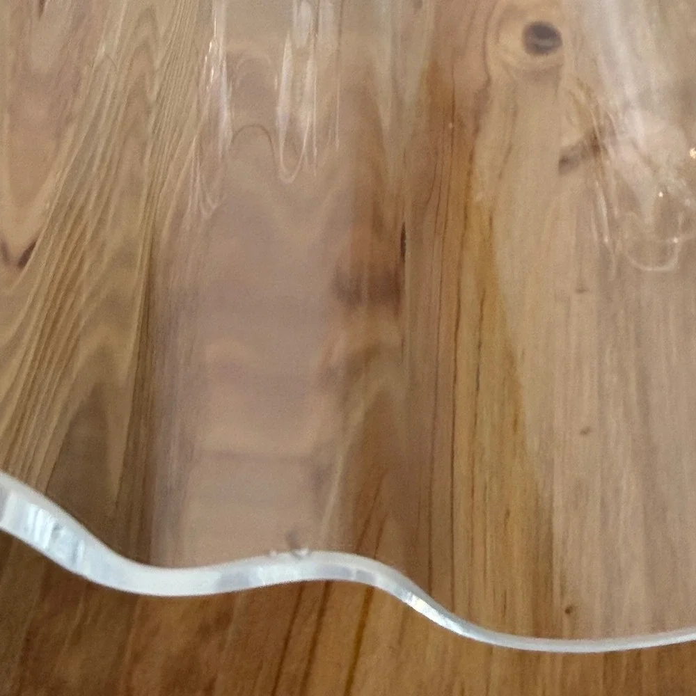 Iittala Alvar Aalto Clear Glass Savoy Vase Mid-Century Modern Finnish Art Glass